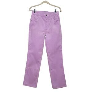 1980s Vintage Levi’s Corduroy Pants Lavender Women's Cowgirl White Tag 28 waist